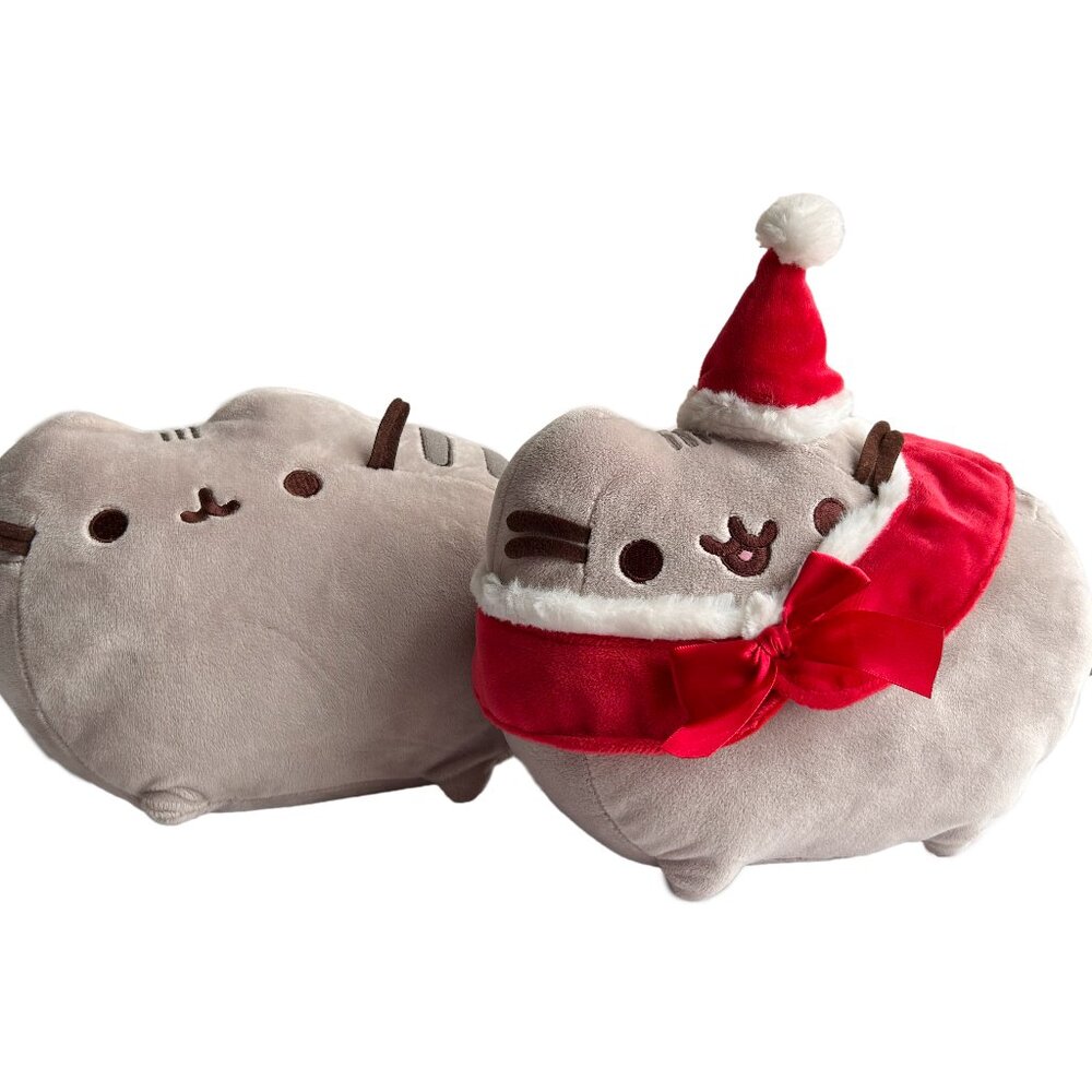 Santa Pusheen & Pusheen